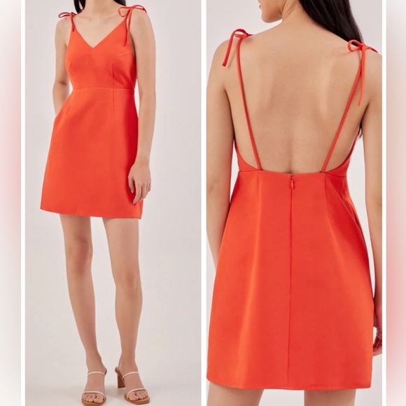 Love Bonito Jovene Padded Low Back Mini Dress size 4 - Picture 1 of 10